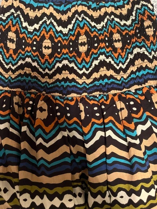 NWT Elizabeth and James Multicolor Tribal Maxi Skirt - Picture 8 of 9